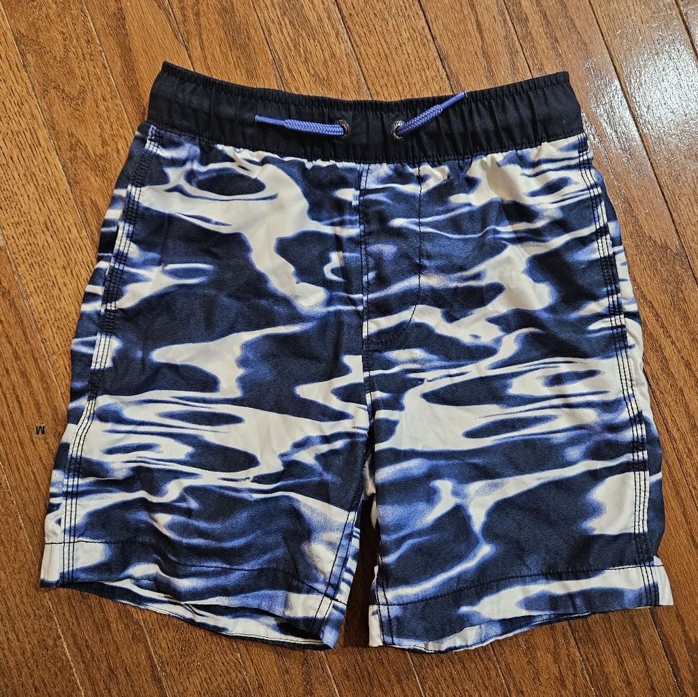 Gap Kids Boys Swim Trunks Navy Blue Size Medium Swim Shorts, Board Shorts